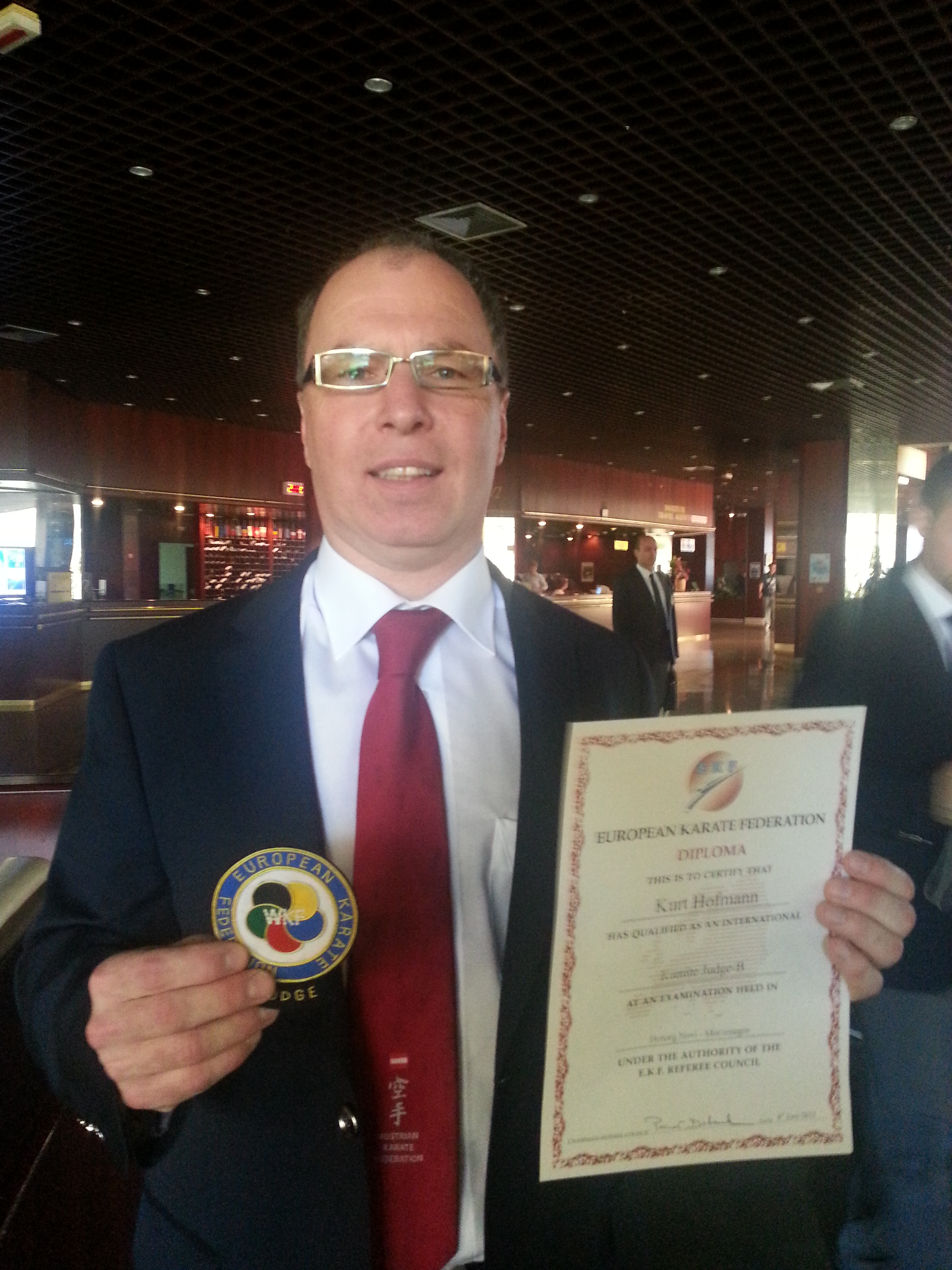 Kurt Hofmann EKF Judge